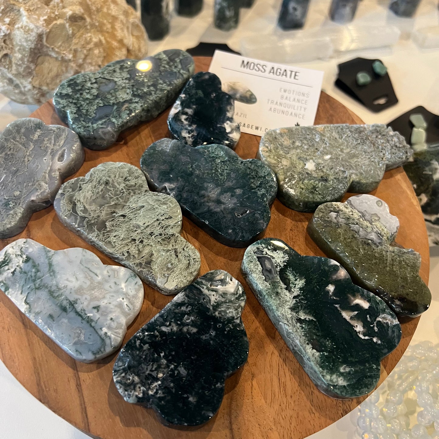 MOSS AGATE CLOUD