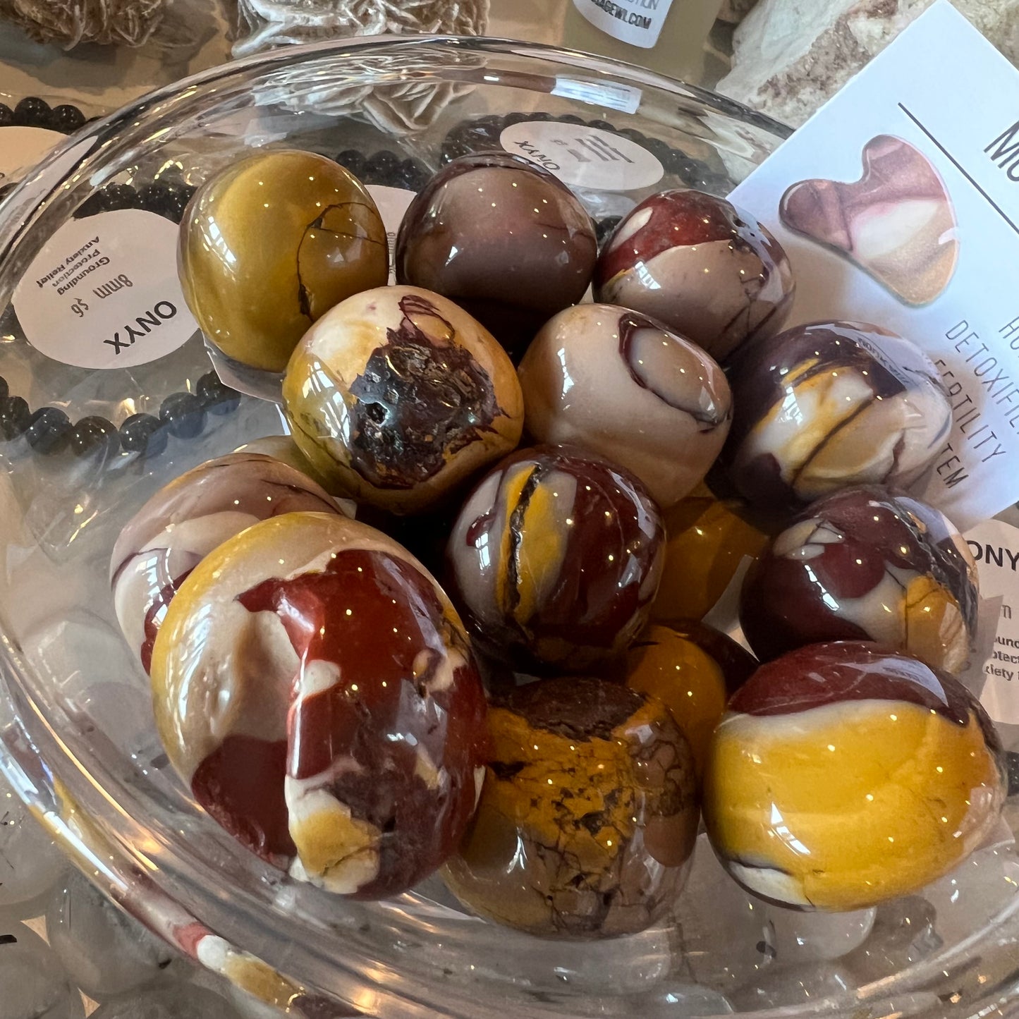 MOOKAITE TUMBLED PLUM