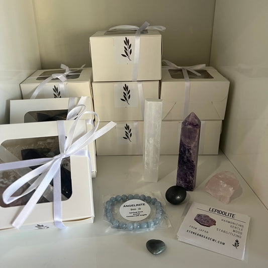 VALENTINES DAY CRYSTAL BOX SET