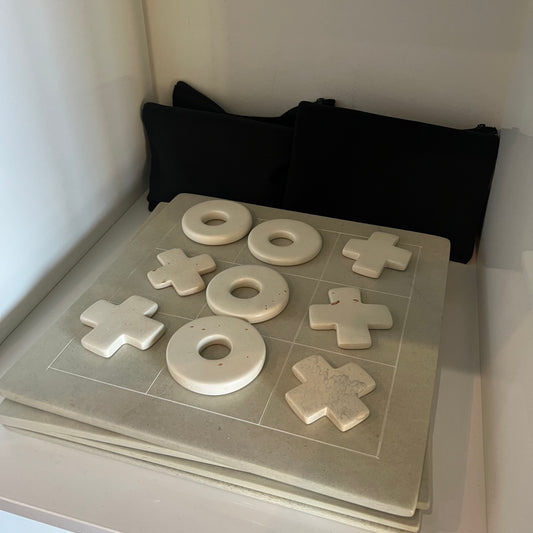 CRYSTAL TIC TAC TOE BOARD