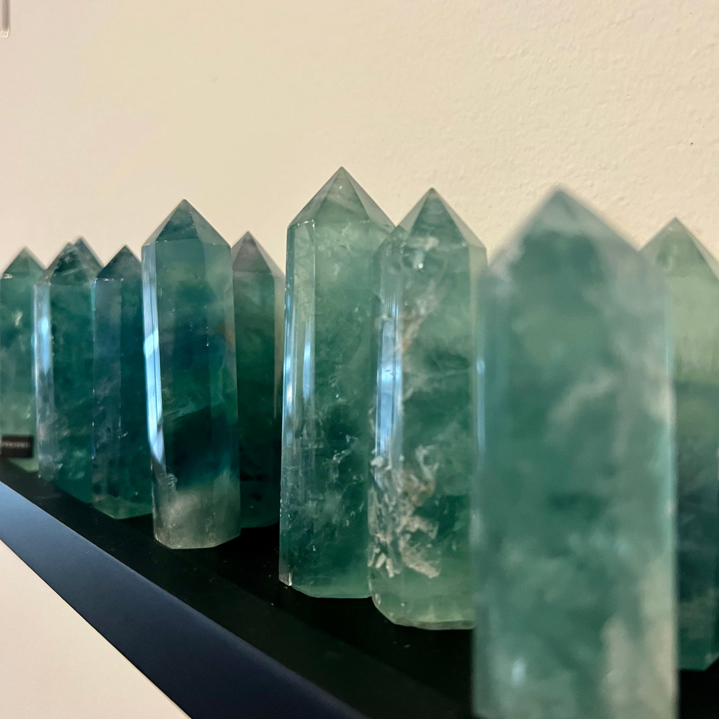 PREHNITE QUARTZ TOWER