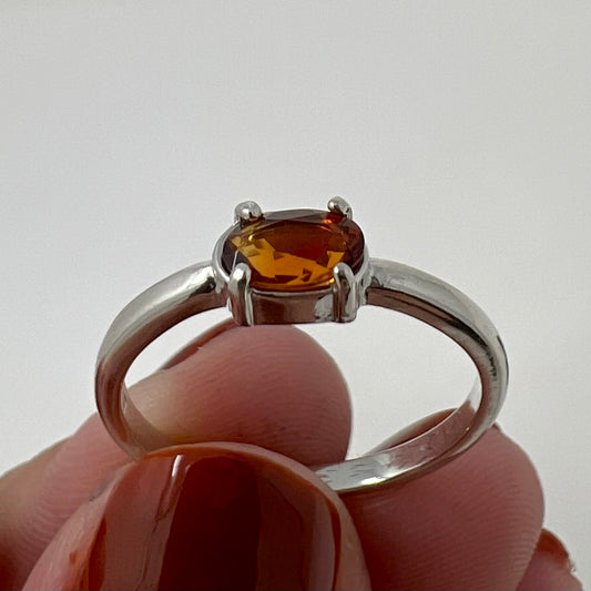 FIRE CITRINE RING