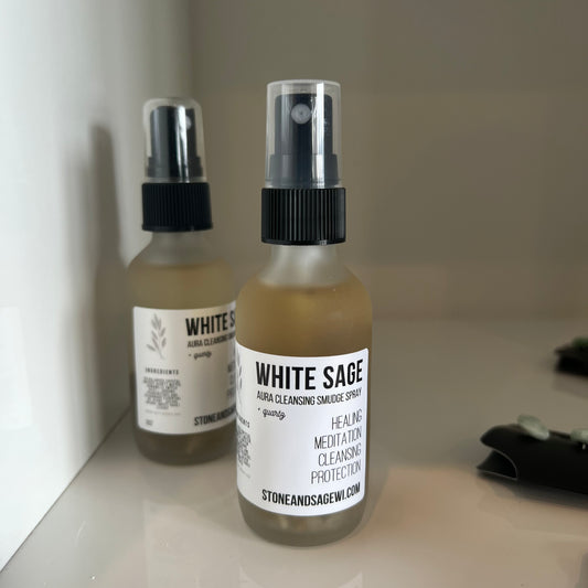 WHITE SAGE AURA SMUDGING SPRAY