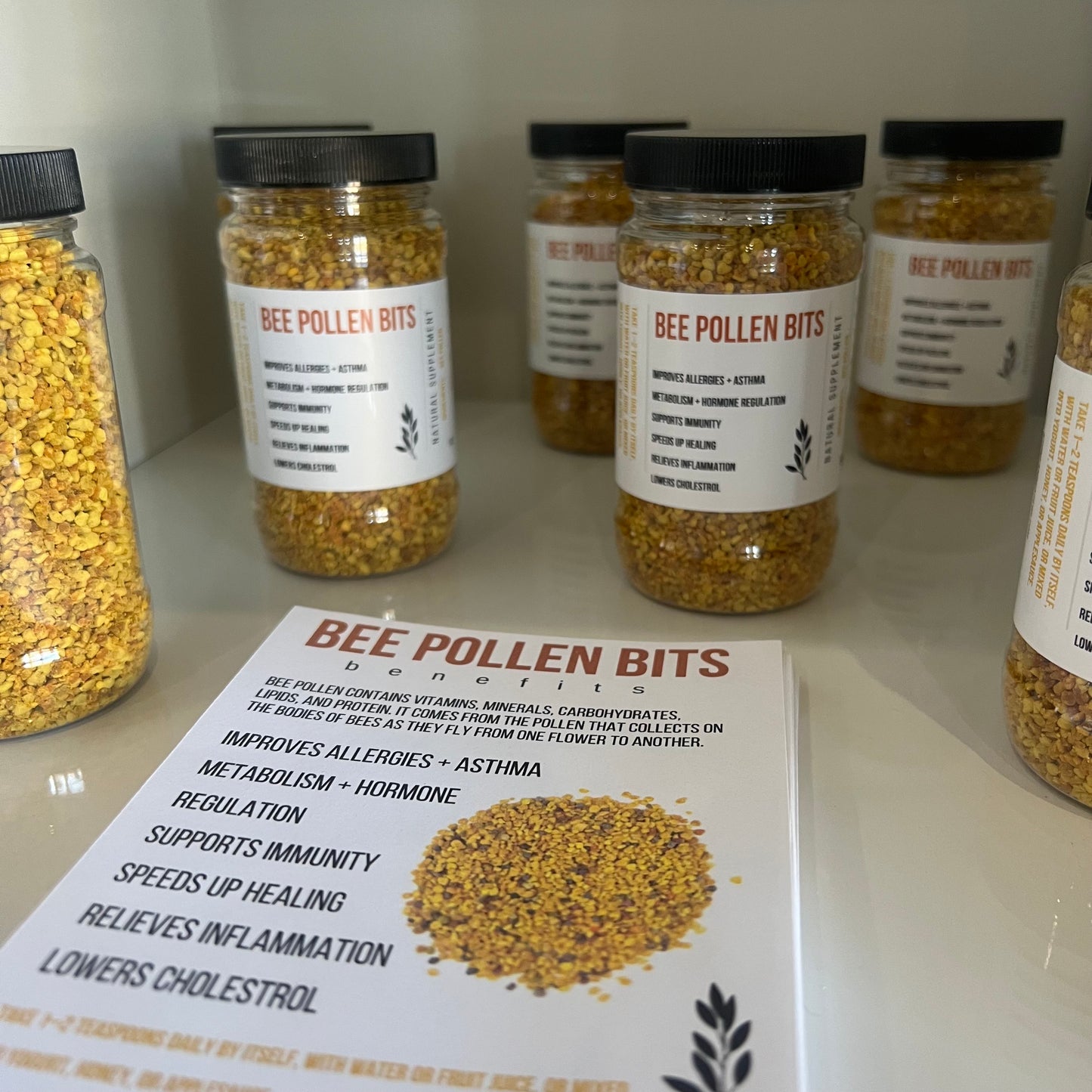 BEE POLLEN BITS - NATURAL ORGANIC SUPPLEMENT