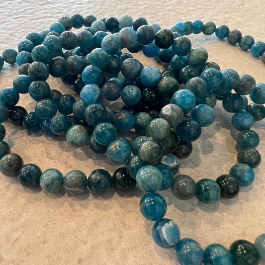 APATITE BEAD BRACELET