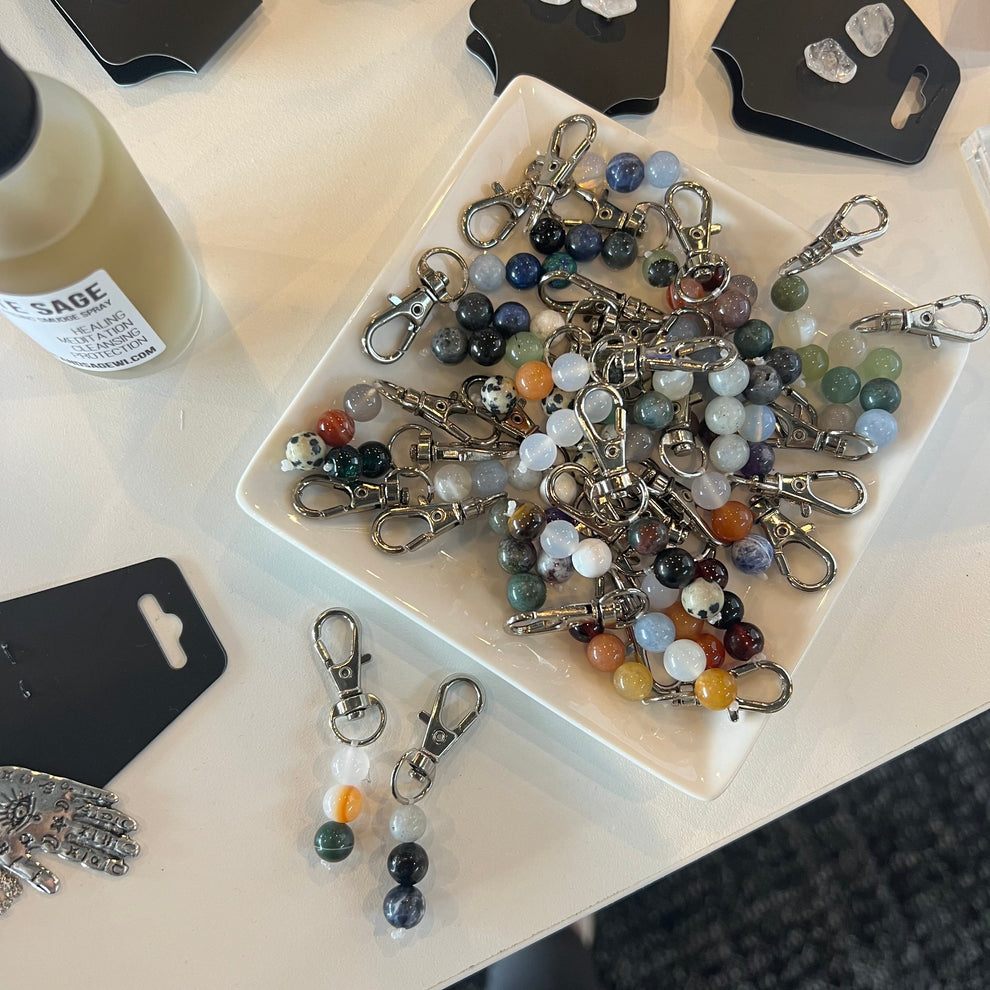 BEADED KEYCHAINS
