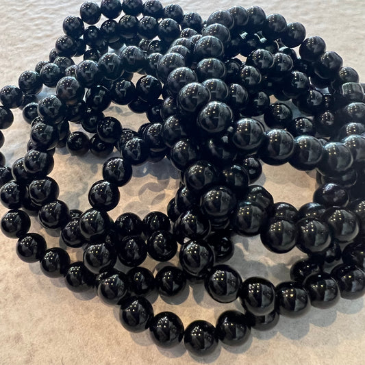 ONYX BEAD BRACELET