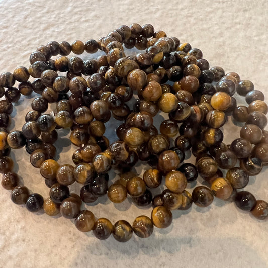 TIGERS EYE BEAD BRACELET